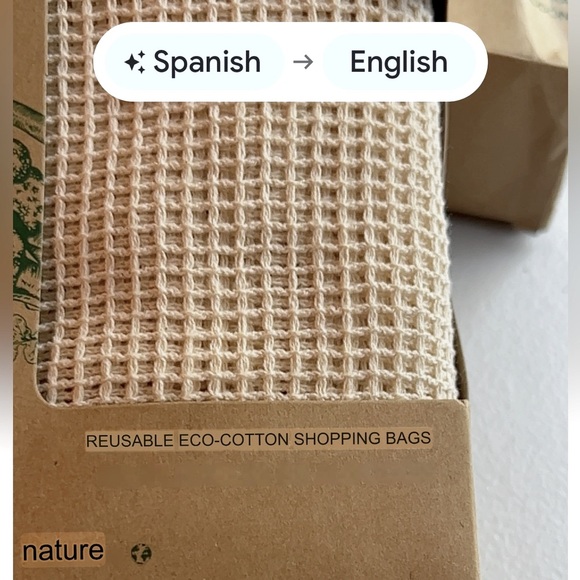 Natura ECOBAGS 3 bags Cotton Mesh Market Produce Reusable S,M,L Produce laundry - Picture 12 of 12